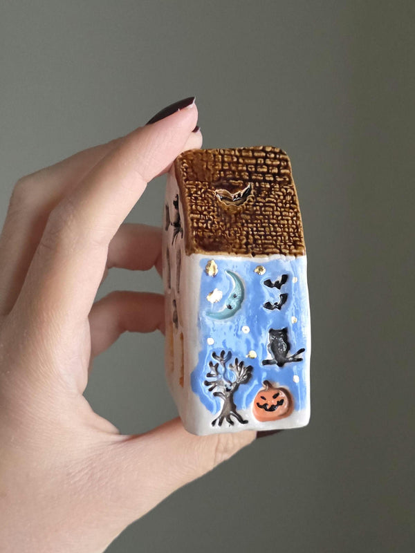 Haunted Ghost House Candle House