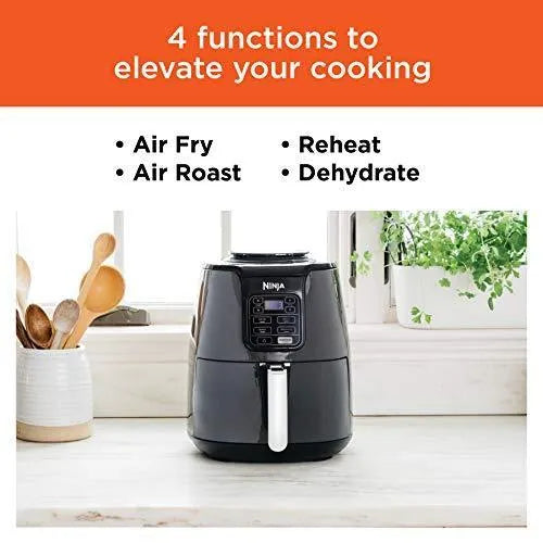 Ninja AF101 Air Fryer 4 Qt Black/gray