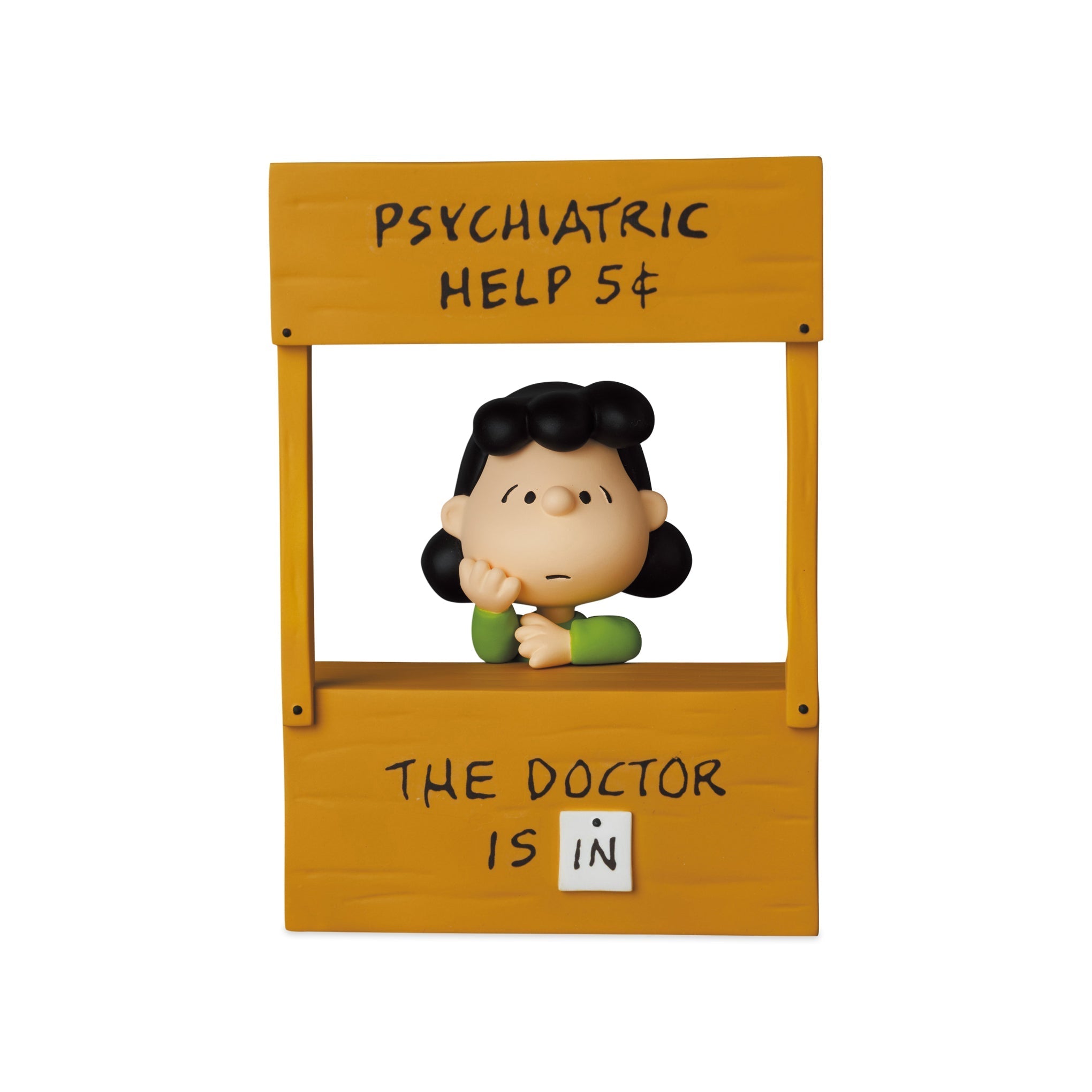 Snoopy &amp; Peanuts Collectible Figure - Psychiatric Help Lucy