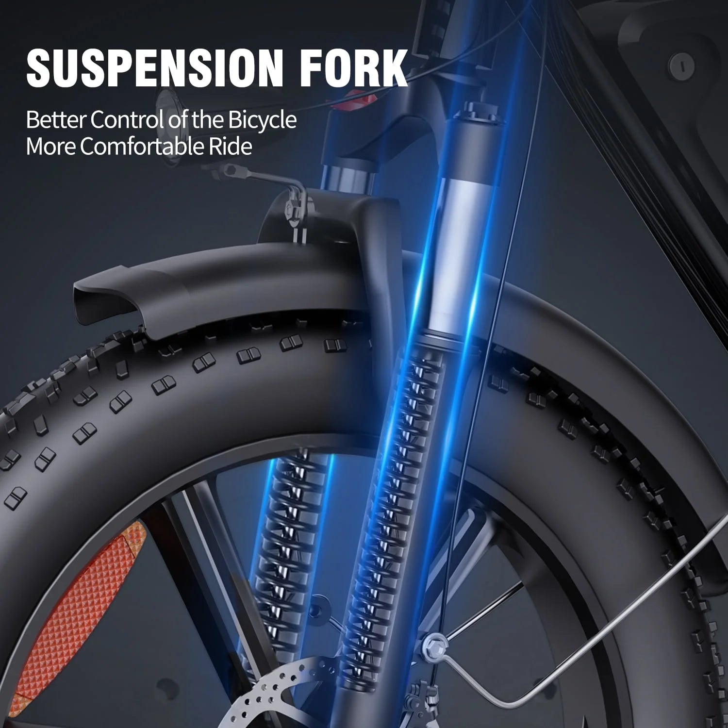 Electric Bike for Adults750W 30-70Miles 48V 15AH Removable Battery Ebike 20" x 4.0 Fat Tire Beach Commuting E-Bike 2 Seater W/Fork Suspension UL2849