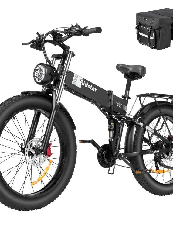 Eletric Bike for Adults 750W Motor 48V 20Ah Removable Battery 26?? Fat Tire Folding E-Bike Shimano 21-Speed MTB Cycling UL2849