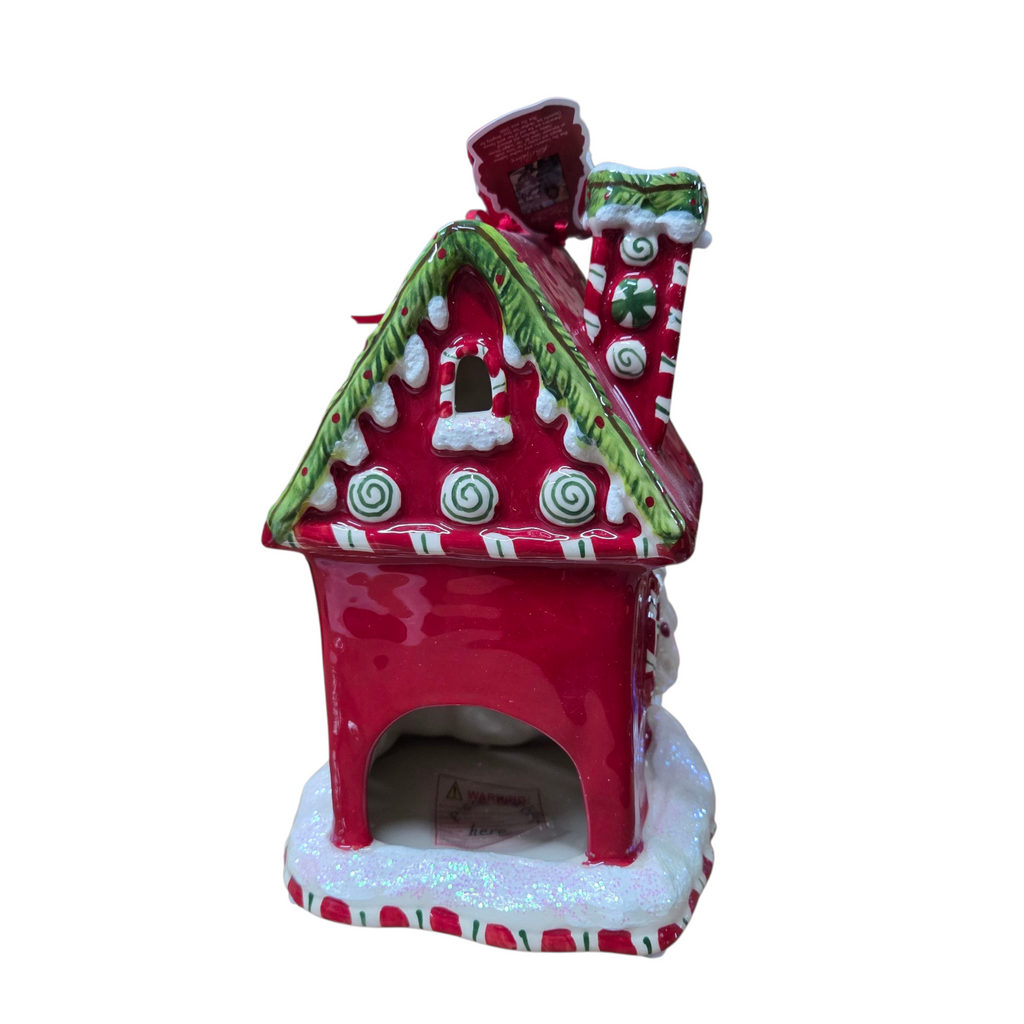 Christmas Candy Cane Inn Candle House - view 5