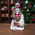 Christmas Candy Cane Inn Candle House