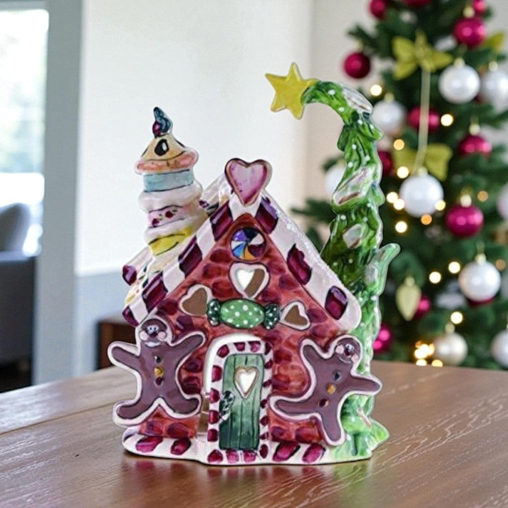 Gingerbread Candle House (Style 2)