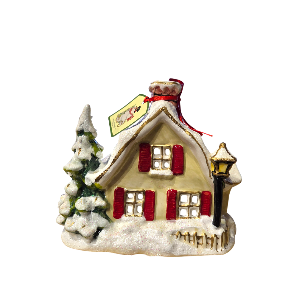 Snowy Candle House - view 2
