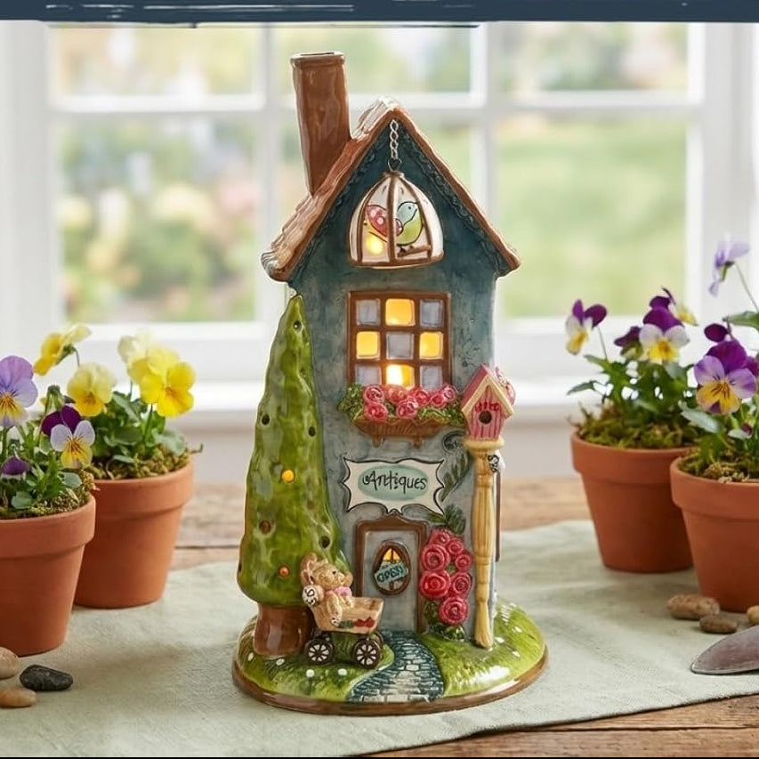 Spring Cottage Candle House