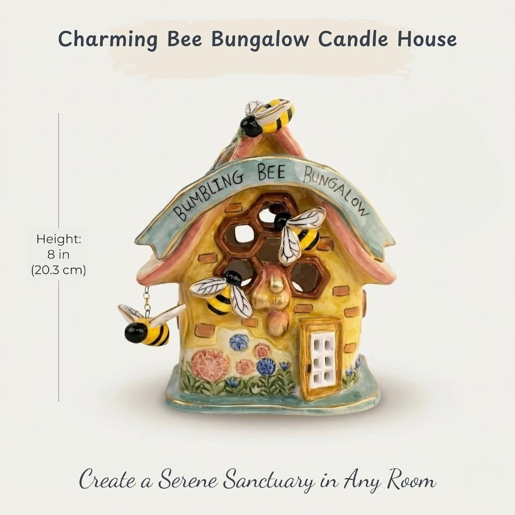 Bumbling Bee Bungalow Candle House - view 4