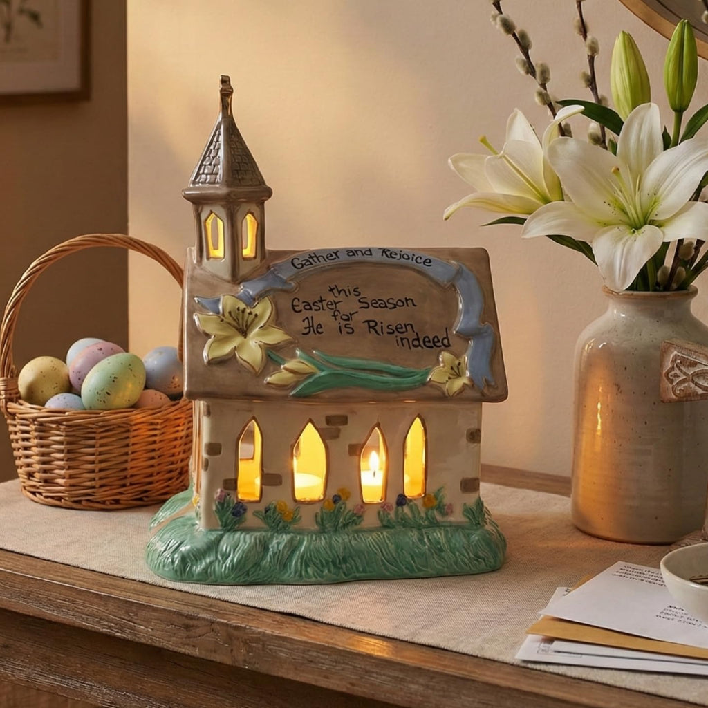 Gather and Rejoice Church Candle House