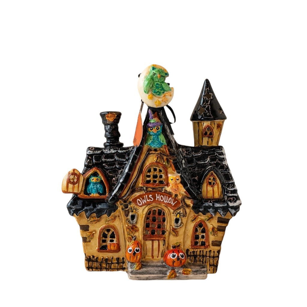 Halloween Owl Candle House - view 2