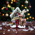 Reindeer Cottage Candle House