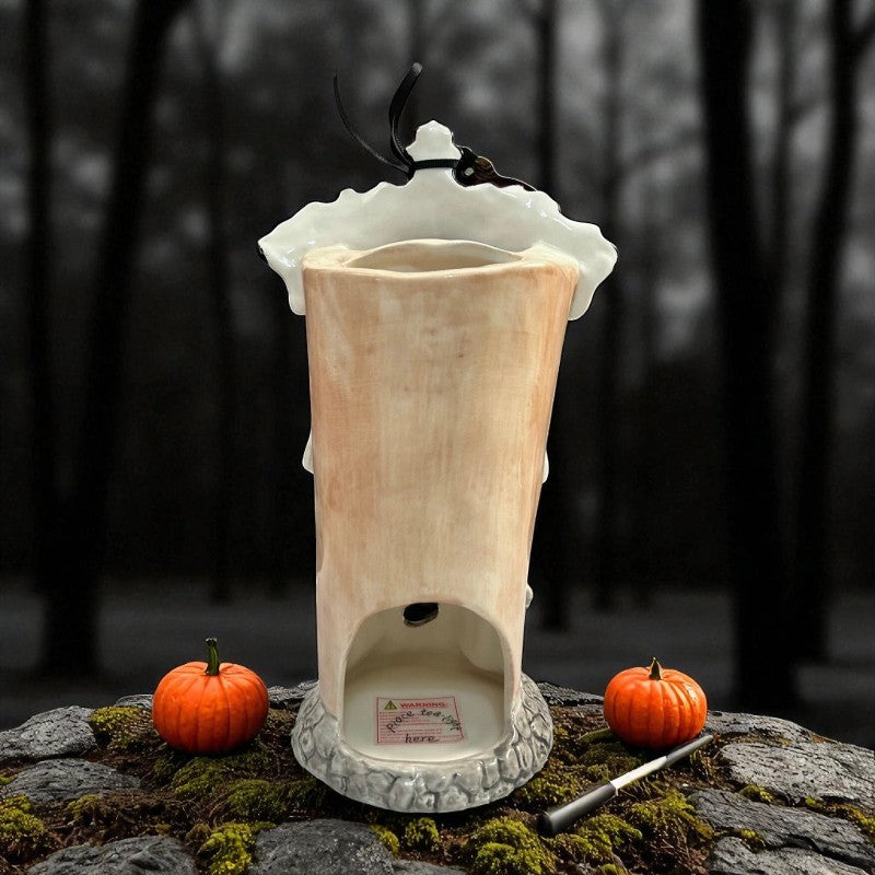 Skeleton Gate Keeper Tealight Candle House - view 2