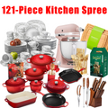 Limited-time Promotion 121-piece Kitchen Spree Meeting All The Needs Of The Kitchen