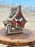 Christmas Candy House Candle House