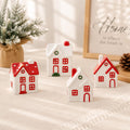 Nordic Christmas Cottage Tealight Set