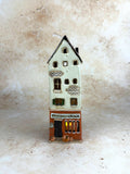 Stoneware Tall House Lantern